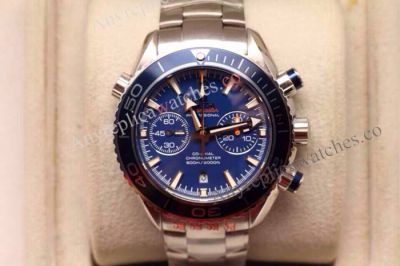 Omega Seamaster Planet Ocean SS Blue Watch / Swiss 9300 Movement